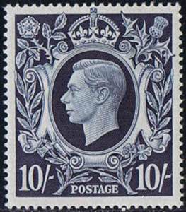 1939, King George VI, 3 Werte, (Unif.224-26, ... 