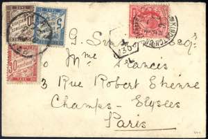 1909, Brief vom 1.9.1909 von Kingston on ... 