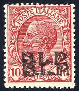 1923, Doppia soprastampa (S. 13d / 330,-)