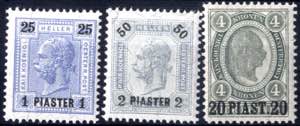 1900, Freimarken, 7 Werte, postfrisch (ANK ... 