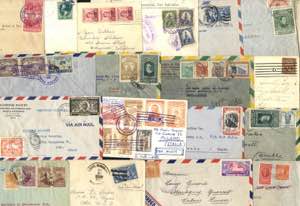 1886/1961, Posten mit 20 Briefen, dabei 13 ... 