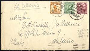 1932, Brief von Shanghai am 24.12. nach ... 