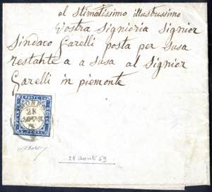 1859, THONES/* 28 AOUT.59, (Punti 10) - ... 
