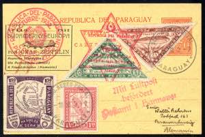 1932, 8. Südamerikafahrt, Paraguayische ... 