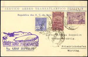 1932, 1. Südamerikafahrt, Brasilianische ... 