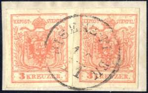 Bisenz-Pisek 12.11. 1850, Briefstück mit ... 