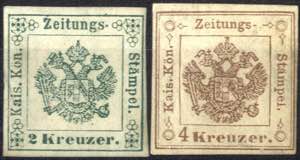 1873, Zeitungsstempelmarken Waisenhaus ... 
