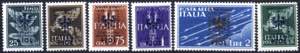 1944, Fkugpostmarken von Italien mit ... 