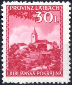 1945, Ansichten aus Slovenien, komplette ... 