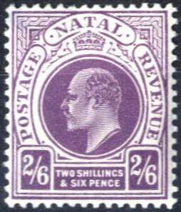 1904/08, König Edward VII, Serie 8 Werte ... 