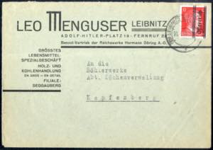 1945, Grazer Aushilfsausgabe, Brief mit 12 ... 