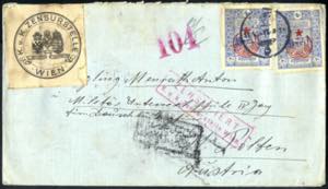 1916, Brief nach St. Pölten (Österreich) ... 