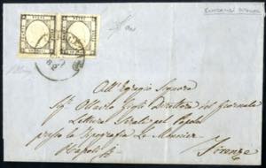 1862, lettera del 12.8.1862 da Lucera a ... 
