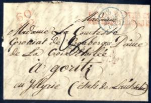 1832, Brief von Paris am 12.5. nach Görtz, ... 