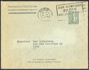 1924, Brief vom 4.5.1924 von Paris nach ... 