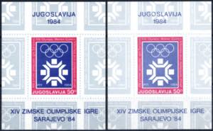 1983, Blockausgabe zu den Olympischen ... 