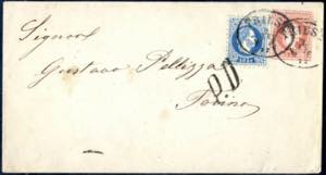 1869/79, 3 Briefe, 5 Kr. ... 