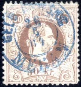 1884, Franz Josepf (feiner Druck), 50 Kr. ... 
