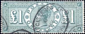 1888, Königin Victoria, 1 Pfund ... 
