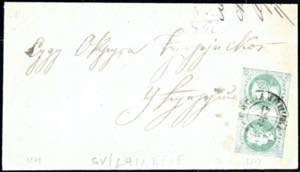 1879, Brief von Svilajnac am 17.2. frankiert ... 