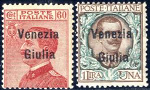 1918/9, francobolli dItalia soprastampati ... 