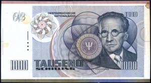 1000 Schilling Ersatzbanknote (Typ ... 