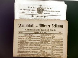 1843/49, Amtsblatt zur Österr. Kaiserl. ... 