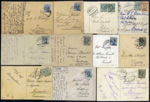 Terre Redente 1919/23, 14 cartoline con ... 
