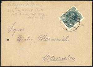 1918, lettera da Velaluka il 4.11 per ... 