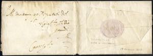 1617, lettera da Mantova il 5.11 a firma ... 