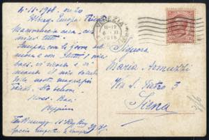 1918, cartolina illustrata (Trieste Barcola) ... 