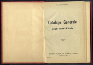 1922, Catalogo Generale degli interi ... 