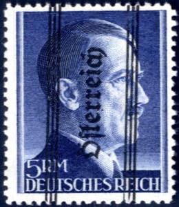 1945, Grazer Aushilfsausgabe, 5 RM ... 