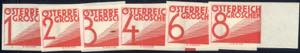 1925, Ziffernzeichnung, komplette Serie 18 ... 