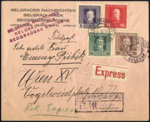Feldpost 1914/18, postgeschichtliche ... 