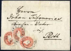 Verschetz, 1861, Brief vom 21.3. nach ... 