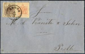 Broos, 1858, Brief vom 6.3. nach Pesth ... 