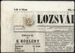 kolozsvari Közlöny, 1865, komplette ... 