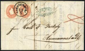 KLAUSENBURG, 1862, Brief vom 25.5. nach ... 
