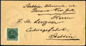 1893, Brief von San Miguel am 4.10. nach ... 