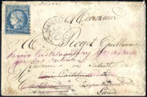 1872, Brief von Romelly vom 8.11. nach ... 