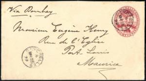 1899, Ganzsachenbrief über 8 c. vom 25.3. ... 