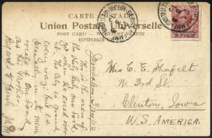 1913, cartolina postale raffigurante ... 