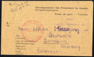 1946, Brief aus Sidi Ferruch / Algier vom ... 