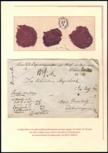 Hof 1841, Exoffo Geld-Brief Dienstsache ... 