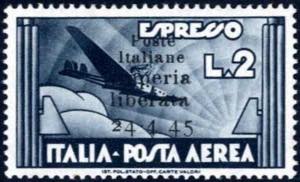 1945, Imperia, 2 L. ardesia espresso aereo ... 