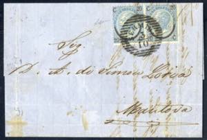 Sermide 3/10 LO (Punti 10), 1866, lettera ... 