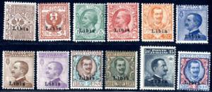 1912-15, francobolli dItalia con ... 