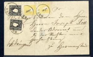 1858/59, Brief von Deva am 6.7. nach ... 