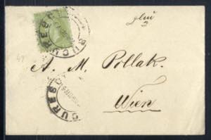 1881, Drucksachen-Brief von Bucuresci am ... 